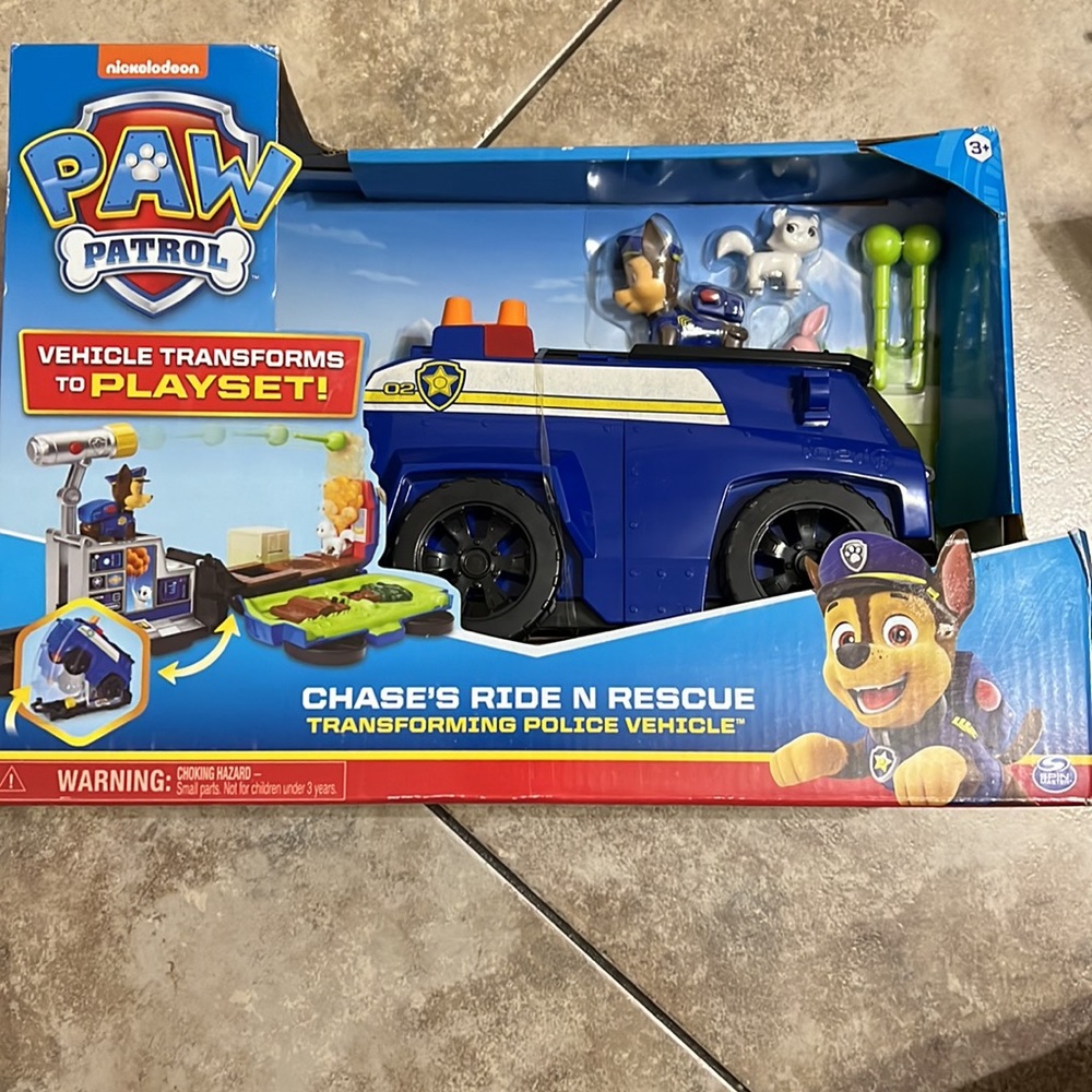 Paw Patrol - Chase's Ride N Rescue